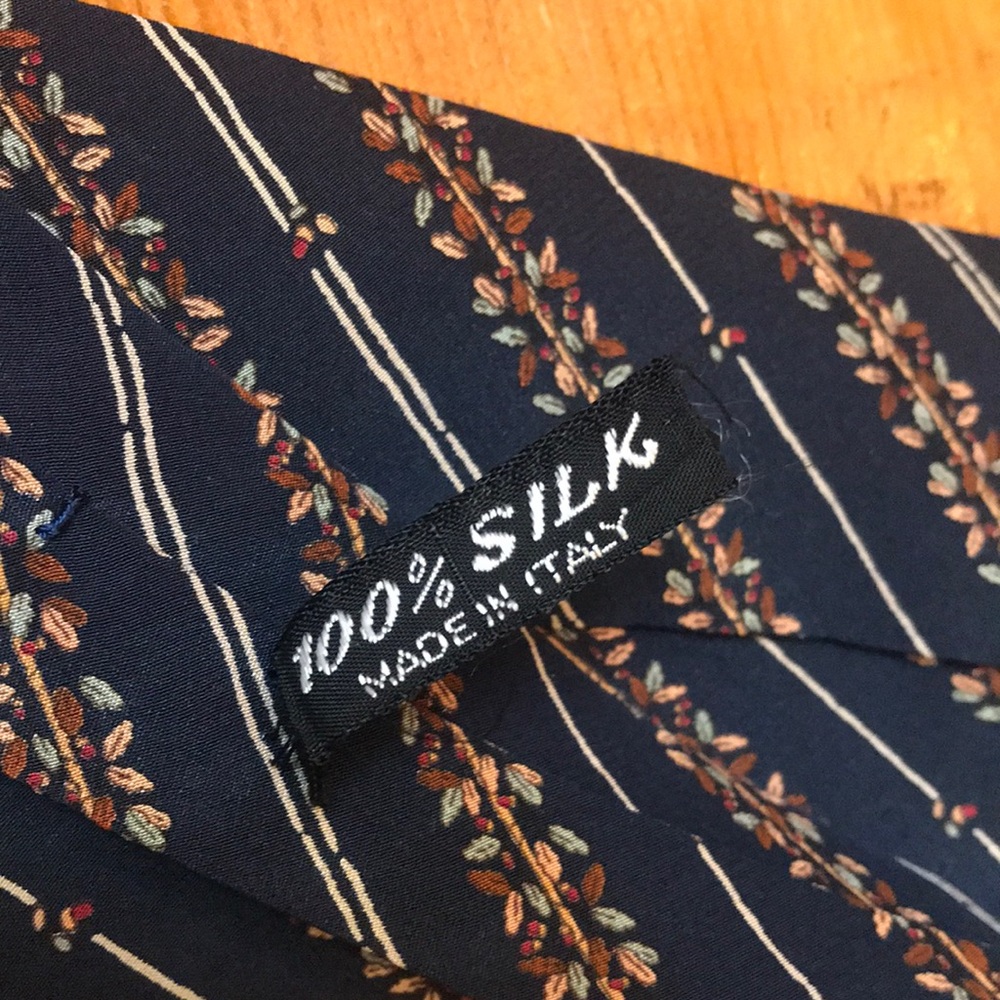 Mark Cross Stefani Ricci Silk Tie - Picture 4 of 4